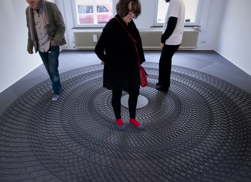 Chris Kabel, Reflexology Floor, 2014 – foto: Gert Jan van Rooij