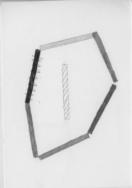 Composition of Light, 2013, sketch